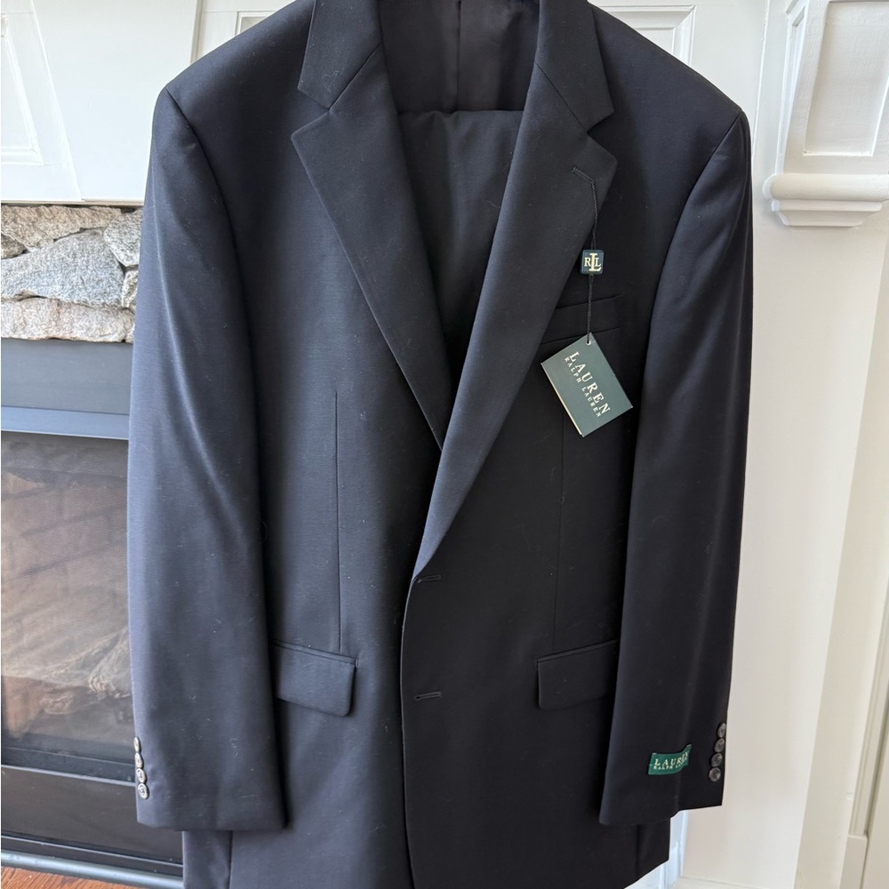 Lauren Ralph Lauren Men's Black Sport Coat Blazer